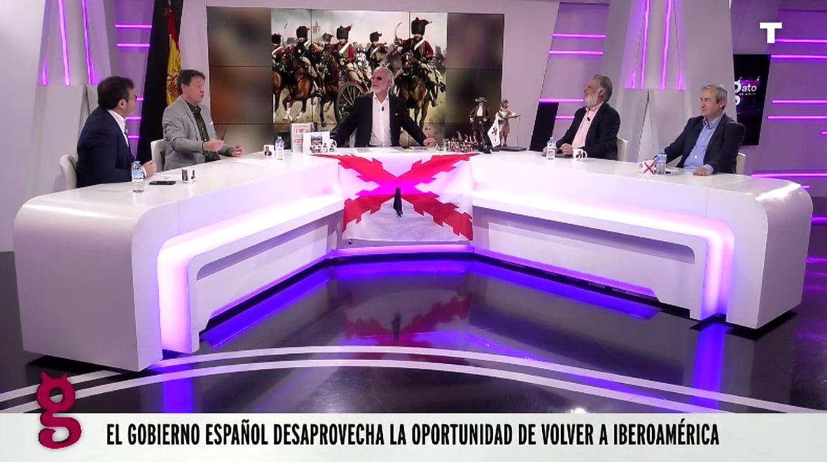 La tertulia 'El gato al agua', en el canal El Toro Tv. 