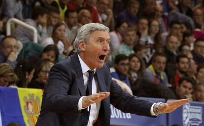 Pesic, durante el partido ante el Andorra.