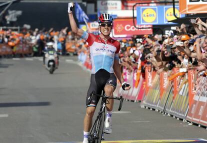 Bob Jungels, ganador en Ans.