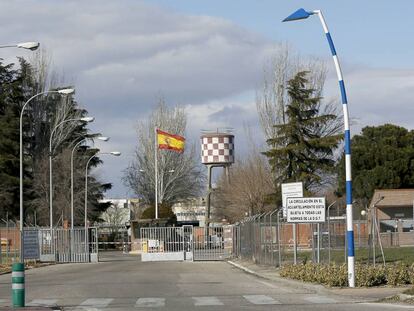 Acuartelamiento de la base aérea de Getafe.