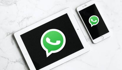 WhatsApp en varios dispositivos.