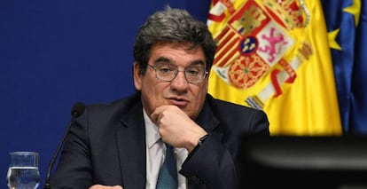 El ministro de Inclusión, Seguridad Social y Migraciones, José Luis Escrivá. 