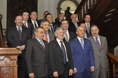 Diputados provinciales del PP en Ourense