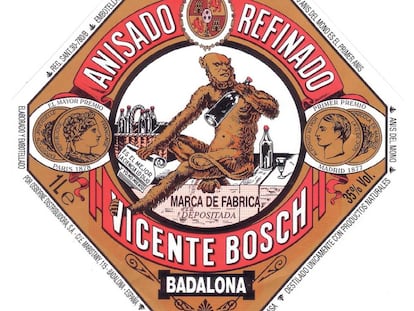 Anís del Mono hizo un concurso de carteles en 1897 que ganó Ramón Casas con este diseño.