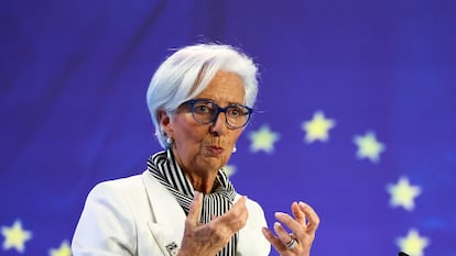 La presidenta del Banco Central Europeop (BCE), Christine Lagarde.