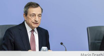 Mario Draghi, presidente del BCE.