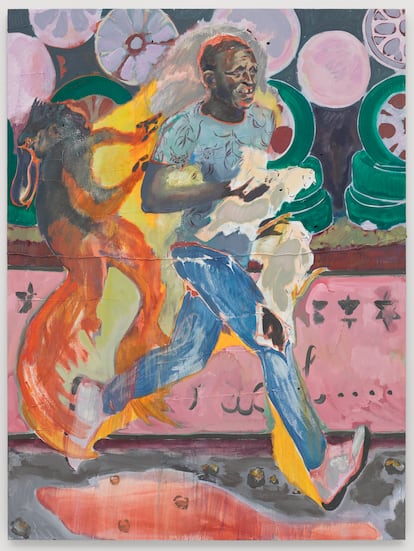 'Chicken Thief', de Michael Armitage. 