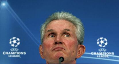 Heynckes, durante su comparecencia ante los medios.