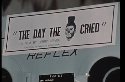 La cámara que se usó en el rodaje de 'The Day The Clown Cried', en una imagen del documental 'From Darkness to Light'.