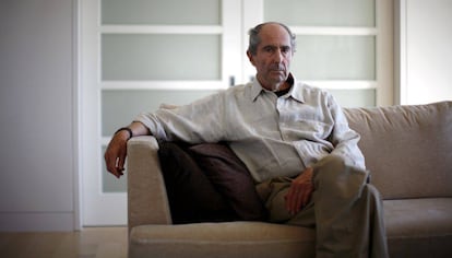 El escritor Philip Roth, en Nueva York en 2010.