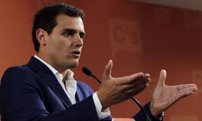 Albert Rivera, en una imagen de archivo. 