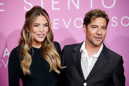 David Bisbal y su esposa Rosanna Zanetti en septiembre de 2023 en Madrid.