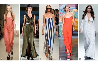 9. Simonetta Ravizza. 10. Alexis Mabille. 11. Chalayan. 12. DKNY. 13. Teresa Helbig.