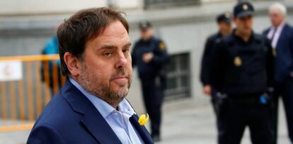 Oriol Junqueras, ex vicepresidente de la Generalitat de Cataluña.