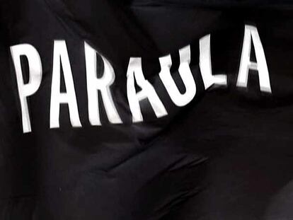 Imagen del vídeo 'Paraula', que presentará Perejaume en la Feria de Francfort.