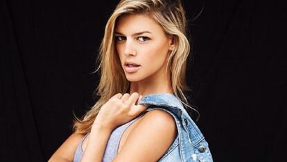 La modelo Kelly Rohrbach, en una imagen publicada en su Instagram.