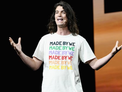 Adam Neumann, el fundador de WeWork, a comienzos de 2019.