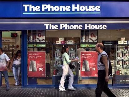 Una tienda de The Phone House.