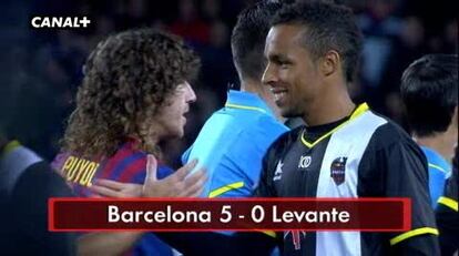 Barcelona, 5 - Levante, 0