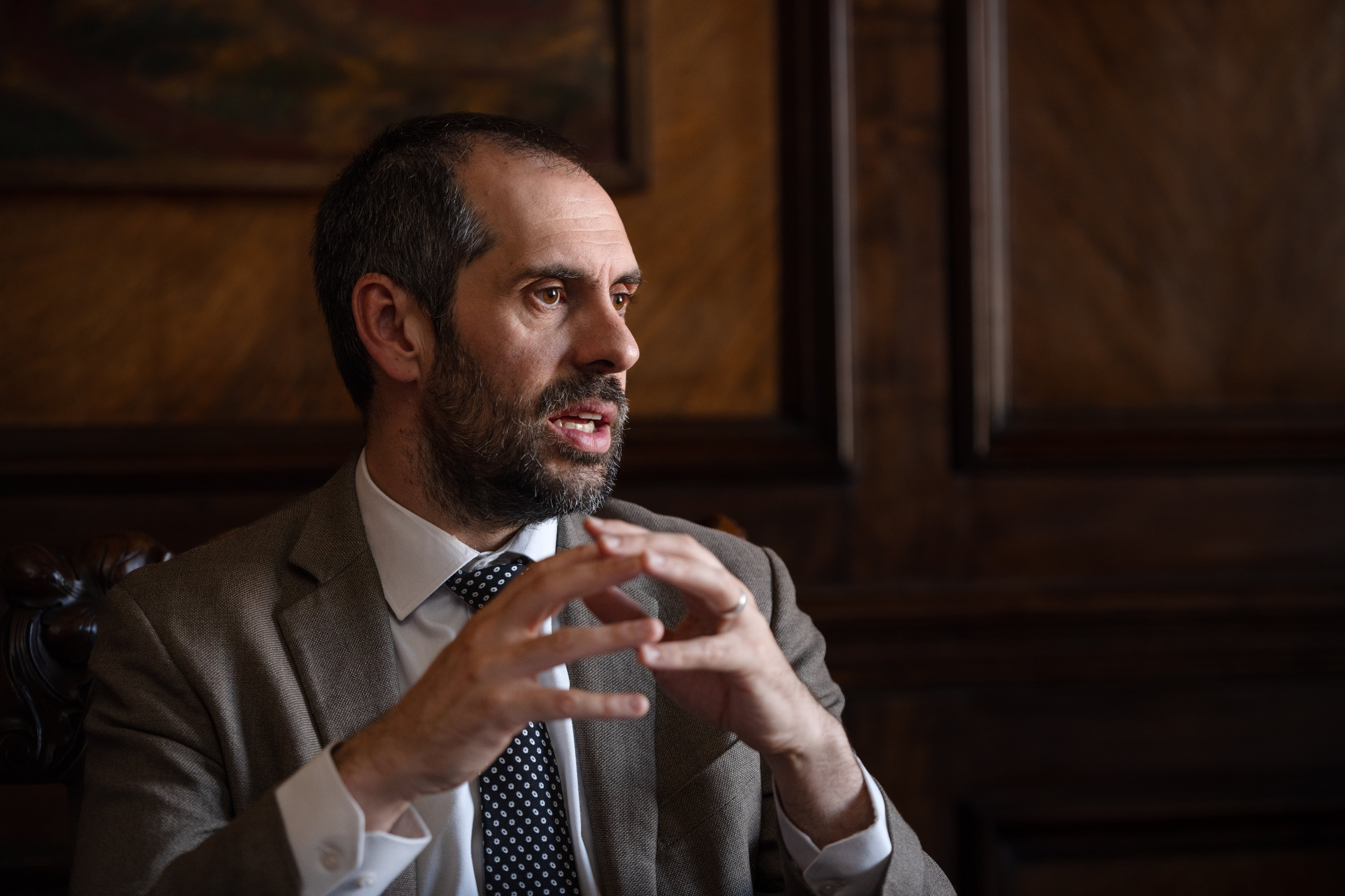 Nicolás Grau en Santiago, Chile, el 5 de marzo.