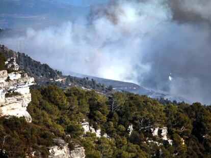 El 90% de la zona afectada por el incendio de L&rsquo;Albiol es del PEIN de las monta&ntilde;as de Prades.