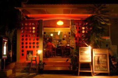 Bar The Drunk Flower, en Chiang Mai (Tailandia).