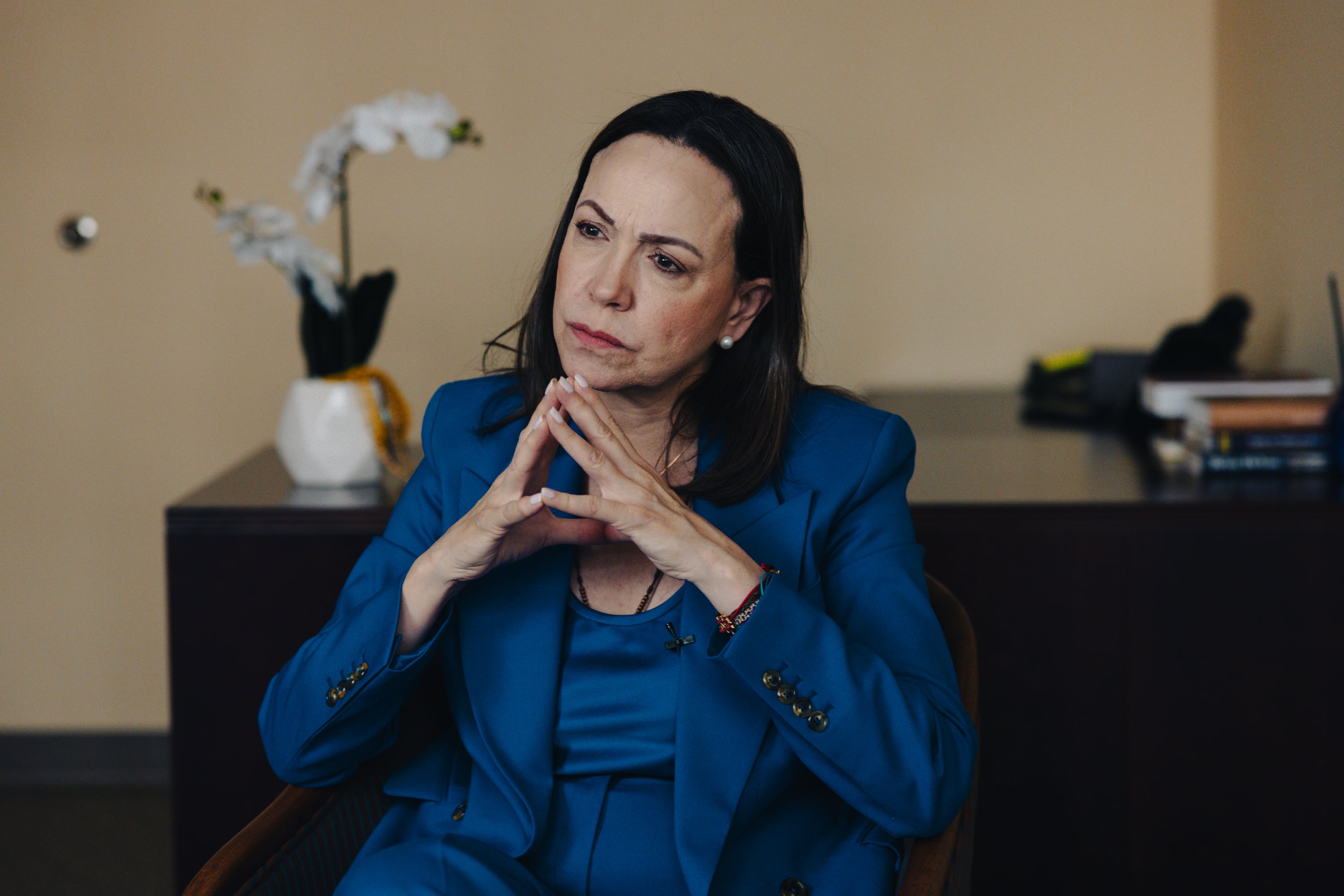 Maria Corina Machado en Washington D.C., en mayo de 2026.