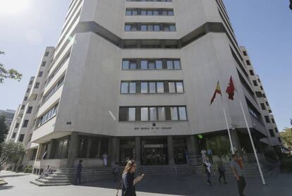 Juzgados de Plaza de Castilla en Madrid.