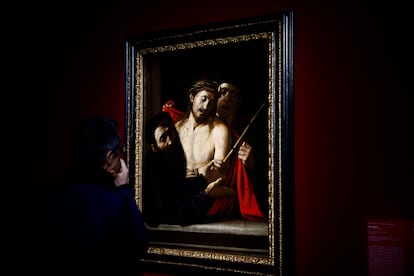 El 'Ecce Homo' madrileño del pintor, en la exhibición romana.