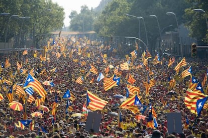 La Diada de l'any passat a Barcelona.