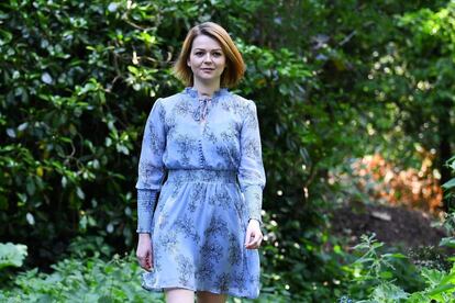 Yulia Skripal, durante la entrevista con Reuters en Londres este miércoles.