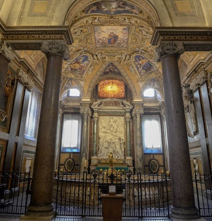 Capilla bautismal de la basílica de Santa María la Mayor