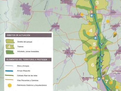 Proyecto sobre el r&iacute;o Pudio.