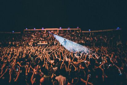 Imagenes de la pasada edición del festival Noches del Botánico.