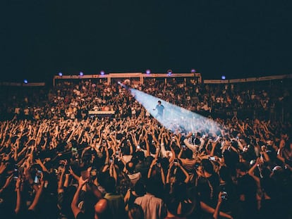 Imagenes de la pasada edición del festival Noches del Botánico.