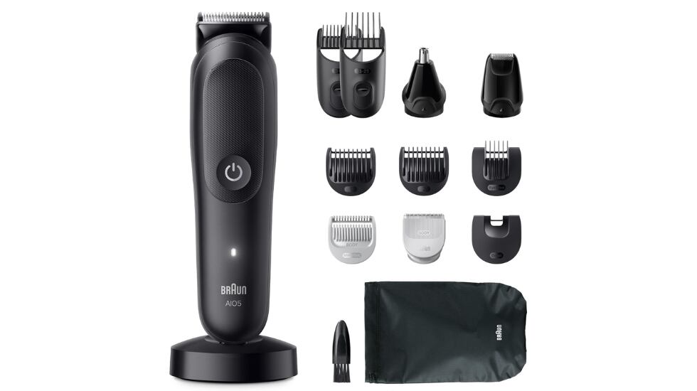 Recortadora de pelo de Braun.