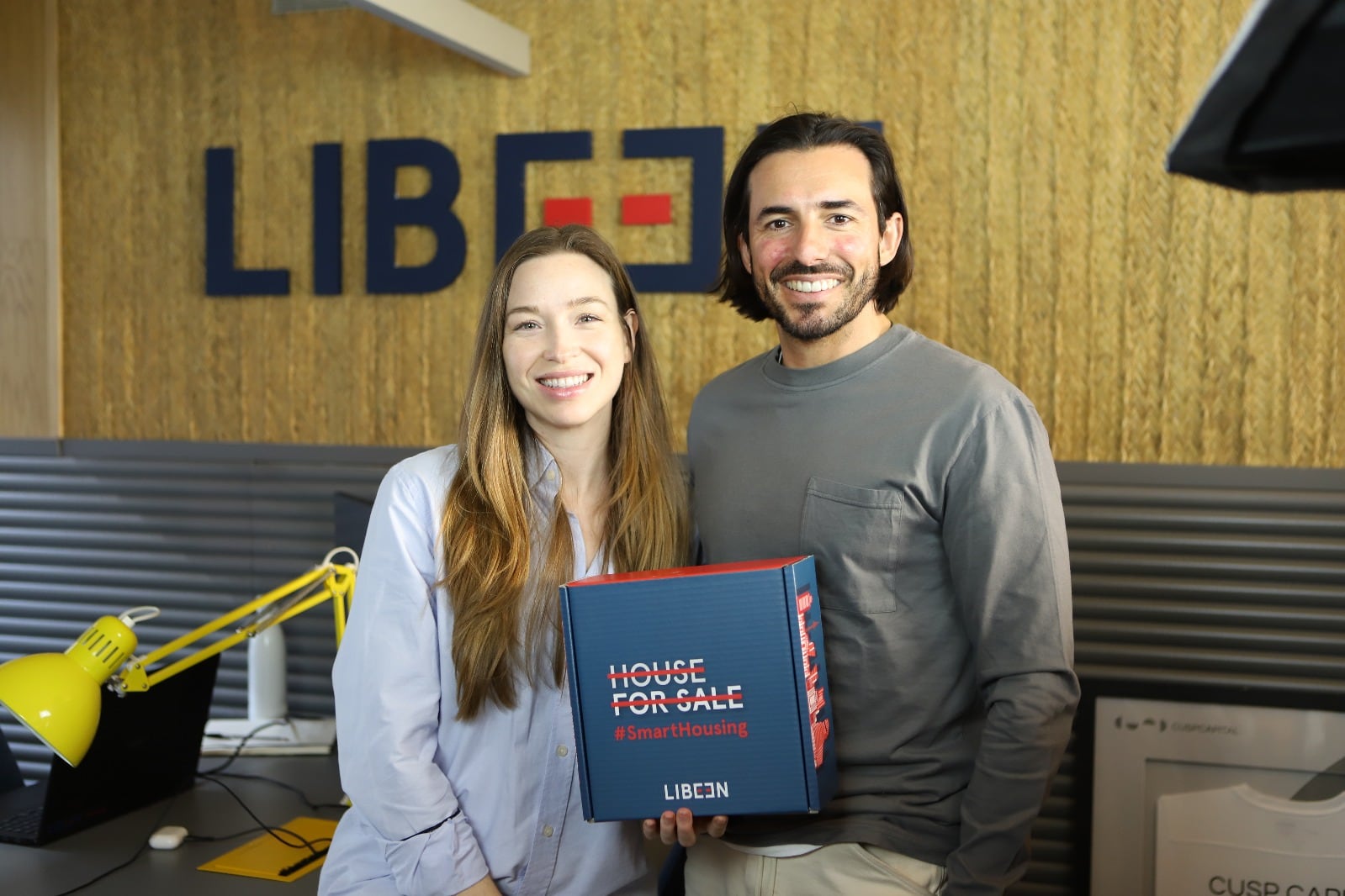 Sofia Iturbe y José Manuel Cartes, fundadores de Libeen.