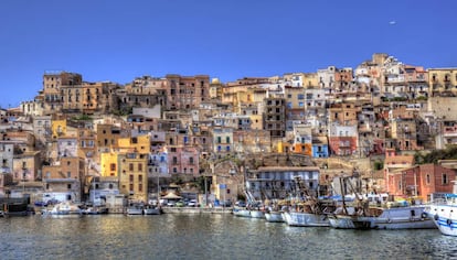 El puerto de la ciudad siciliana de Sciacca.