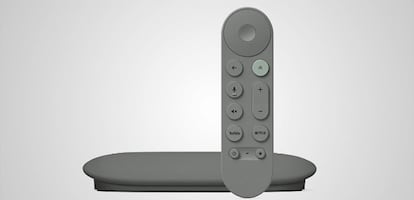 Google TV Streamer con mando a distencia
