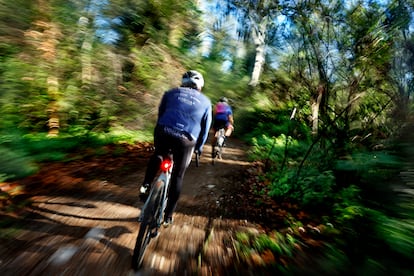 Los caminos de tierra y gravilla son los terrenos adecuados para practicar gravel, una modalidad reciente de ciclismo.