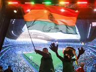 Partido de repesca para el Mundial de Fútbol este jueves en La Paz (Bolivia).