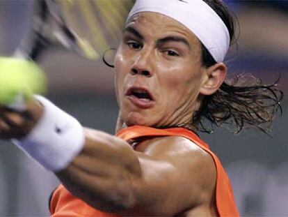 Rafa Nadal, durante un partido.