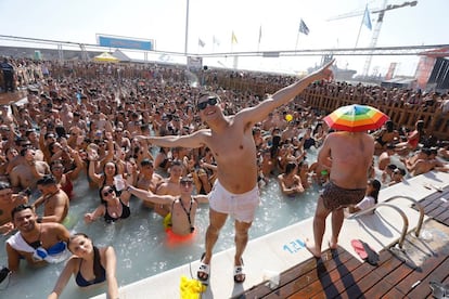 Asistentes en el Arenal Sound, en Castellón.