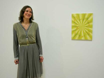 Tomma Abts (Kiel, Alemania, 1967), ganadora del Turner en 2006 con sus pequeños cuadros abstractos.