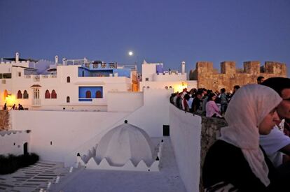 El mirador de La Caraqu&iacute;a, en Asilah.