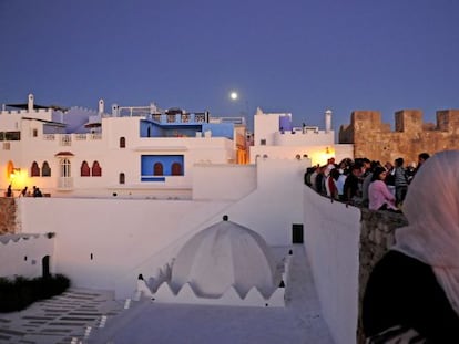 El mirador de La Caraqu&iacute;a, en Asilah.