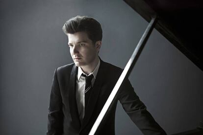 El pianista italiano Alessio Baxl.