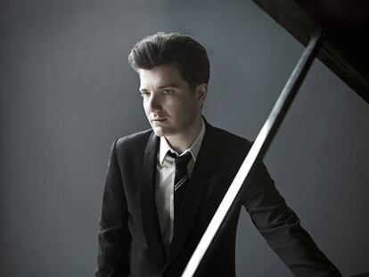 El pianista italiano Alessio Baxl.