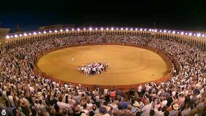 Tarde de toros en La Maestranza durante la pasada Feria de San Miguel.