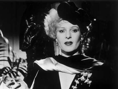 Rosel Zech, en <i>La ansiedad de Veronika Voss.</i>